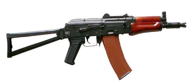 foto SRC AKS-74U kov dřevo gen. II